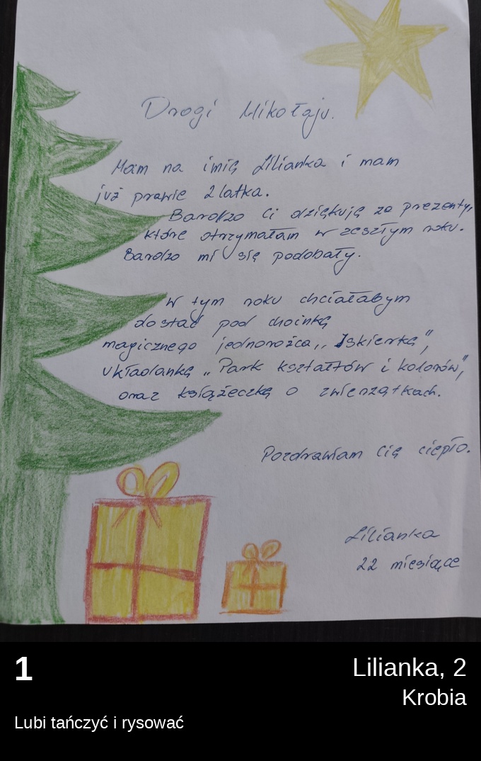 List 1 - Listy do Świętego Mikołaja 2025