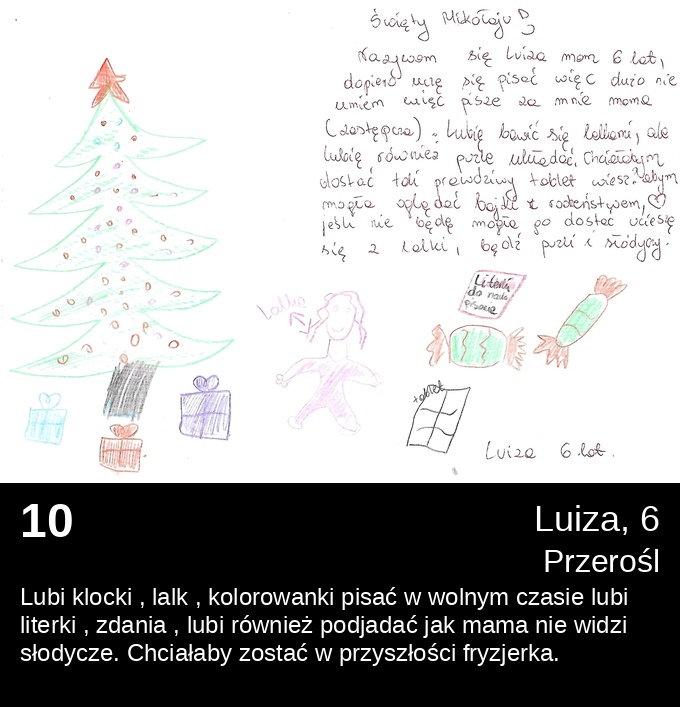 List 10 - Listy do Świętego Mikołaja 2025