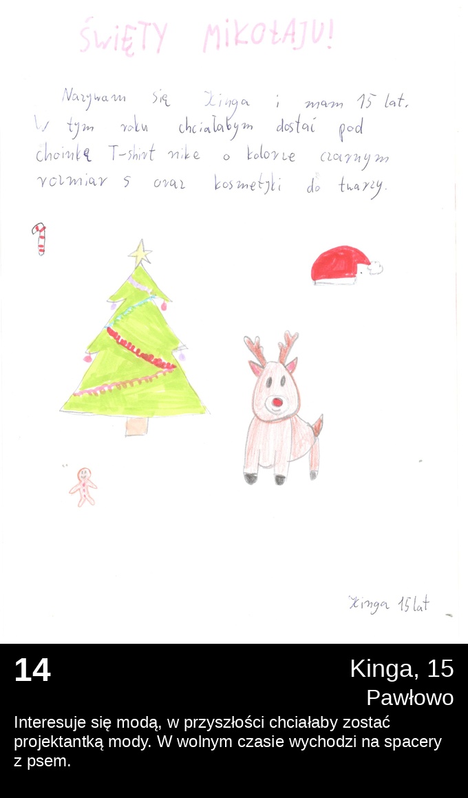List 14 - Listy do Świętego Mikołaja 2025