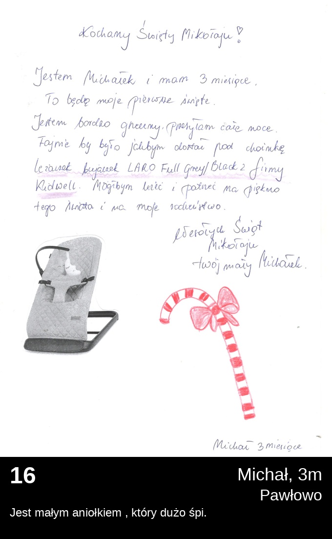 List 16 - Listy do Świętego Mikołaja 2025