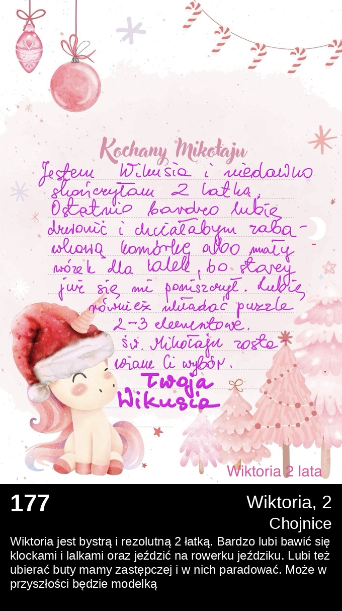 List 177 - Listy do Świętego Mikołaja 2025