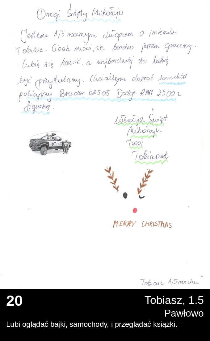List 20 - Listy do Świętego Mikołaja 2025