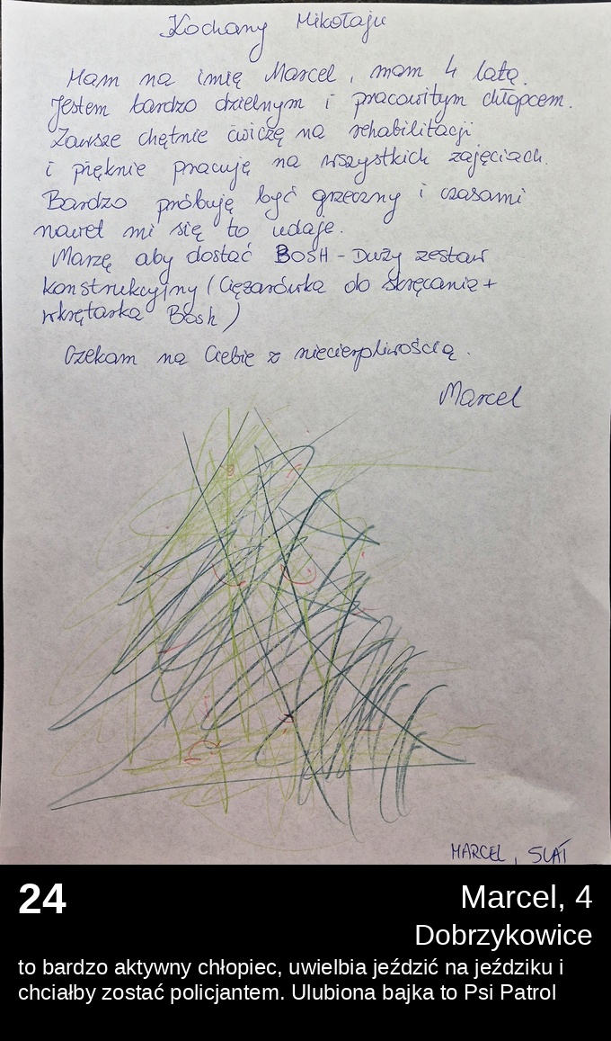 List 24 - Listy do Świętego Mikołaja 2025