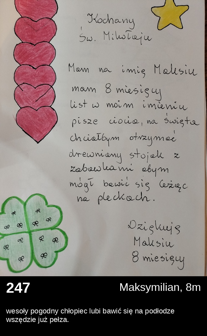 List 247 - Listy do Świętego Mikołaja 2025