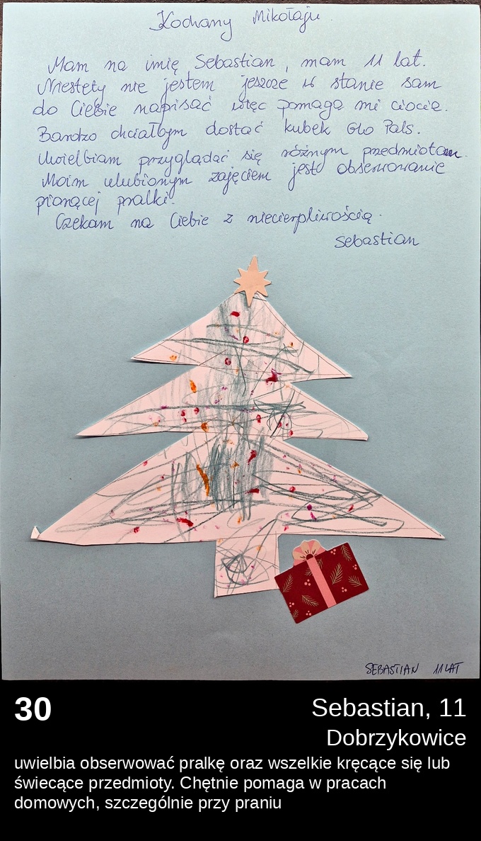 List 30 - Listy do Świętego Mikołaja 2025