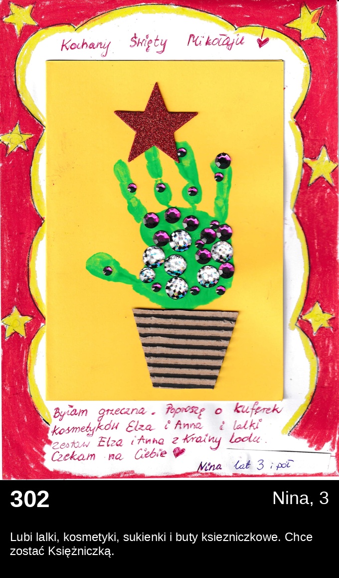 List 302 - Listy do Świętego Mikołaja 2025