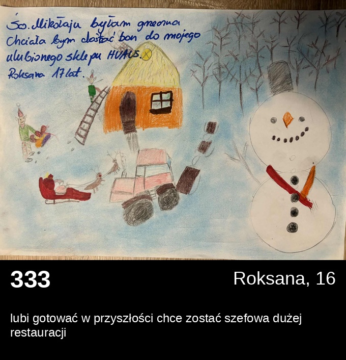 List 333 - Listy do Świętego Mikołaja 2025