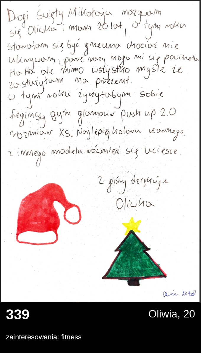 List 339 - Listy do Świętego Mikołaja 2025