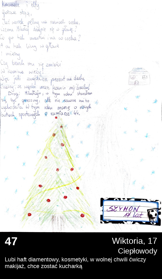 List 47 - Listy do Świętego Mikołaja 2025