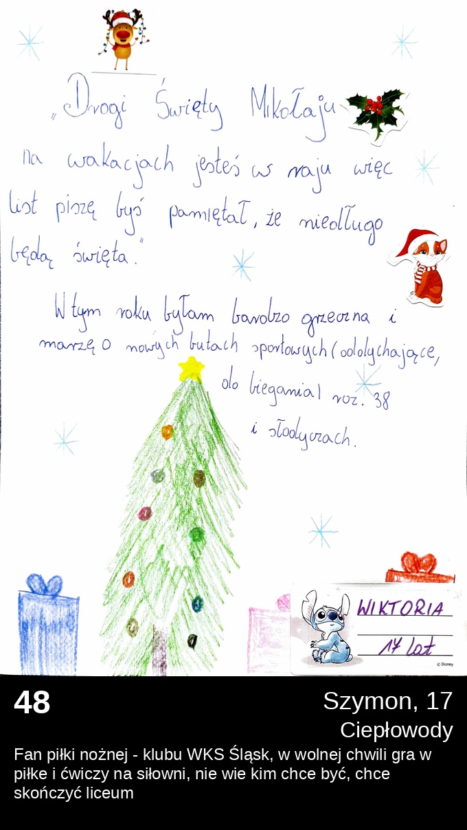 List 48 - Listy do Świętego Mikołaja 2025
