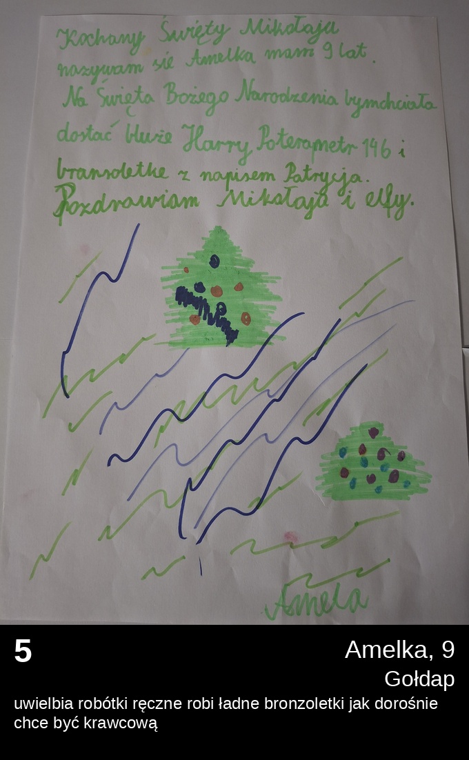 List 5 - Listy do Świętego Mikołaja 2025