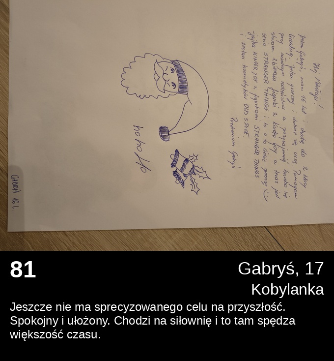 List 81 - Listy do Świętego Mikołaja 2025
