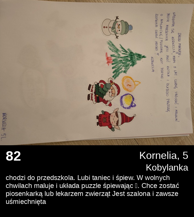 List 82 - Listy do Świętego Mikołaja 2025