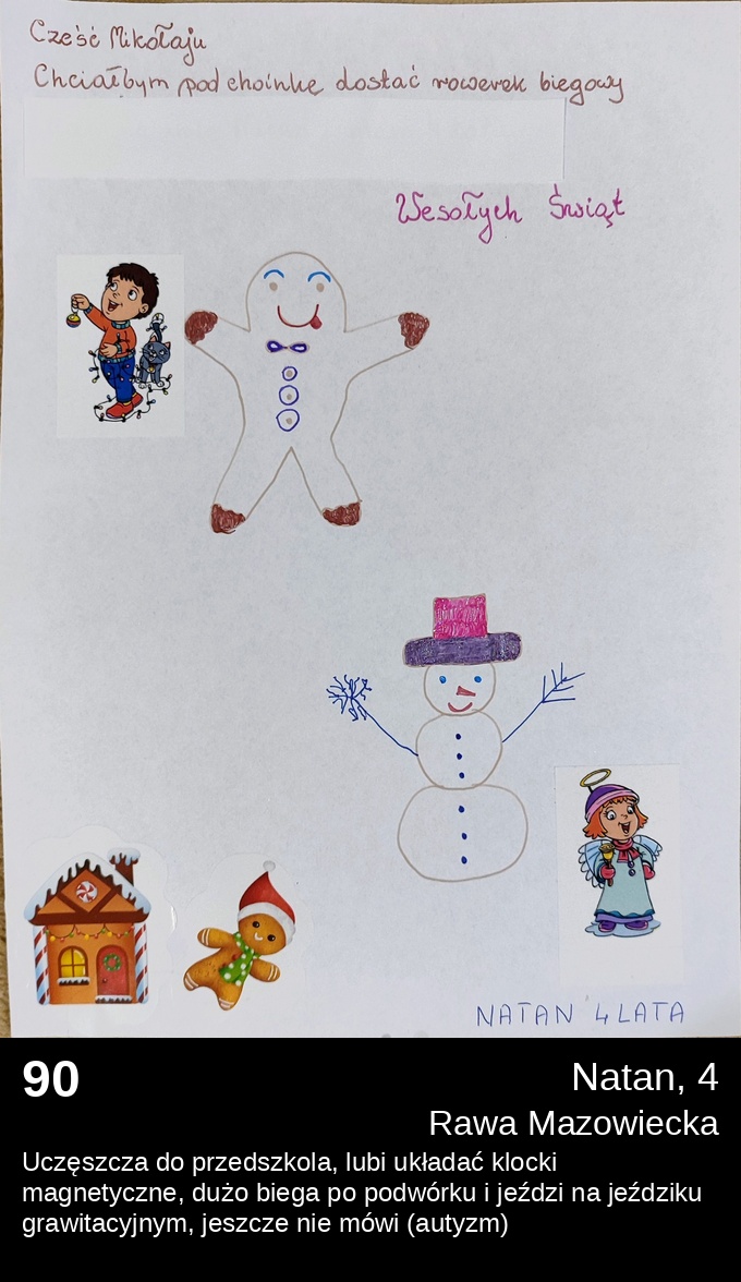 List 90 - Listy do Świętego Mikołaja 2025